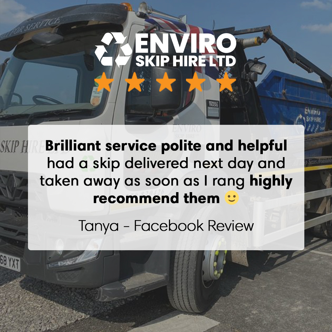 EnviroSkipUK's tweet photo. Thank you Tanya 👍
#skiphire #wastemanagement #recycling #waste #recycle #rubbishclearance #rubbishremoval #rubbish #wastedisposal #junkremoval #clearance #junk #renovation #skip #business #work #declutter #propertyclearance #trade #rubbishdisposal #generalwaste #tradewaste https://t.co/dQf7FUoSOR