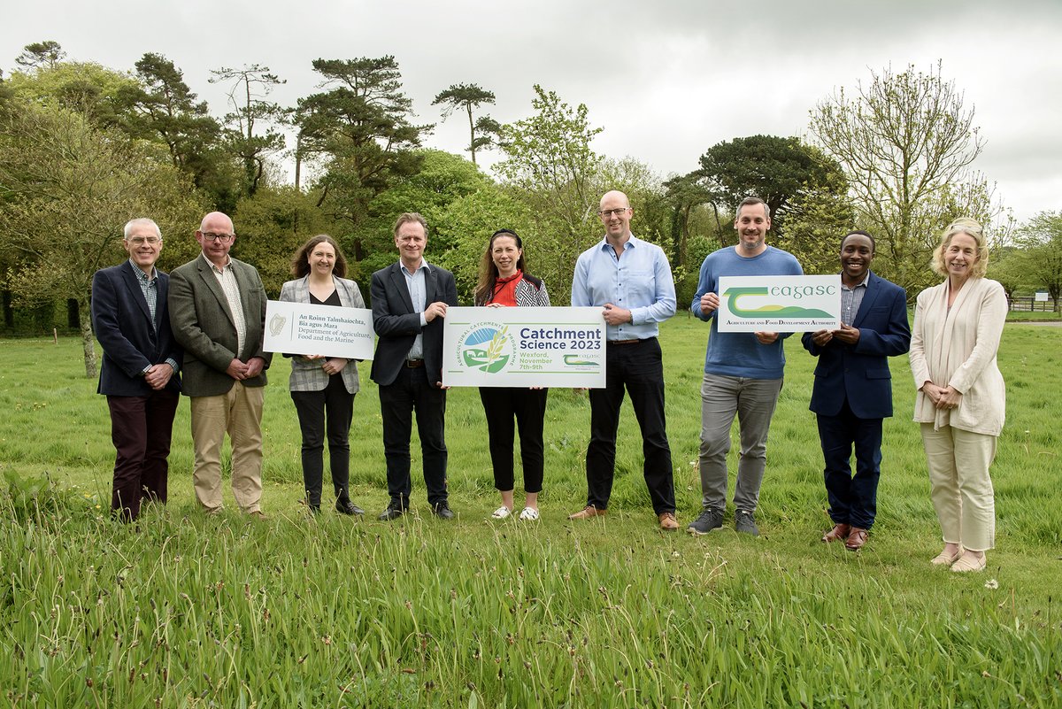 Teagasc and the Department of Agriculture, Food and the Marine are delighted to launch Catchment Science 2023, an international conference taking place later this year. 
Read more about the event here bit.ly/3pnuFMX
<a href="/TeagascACP/">Teagasc Ag Catchments</a> <a href="/agriculture_ie/">Dept of Agriculture, Food and the Marine</a>