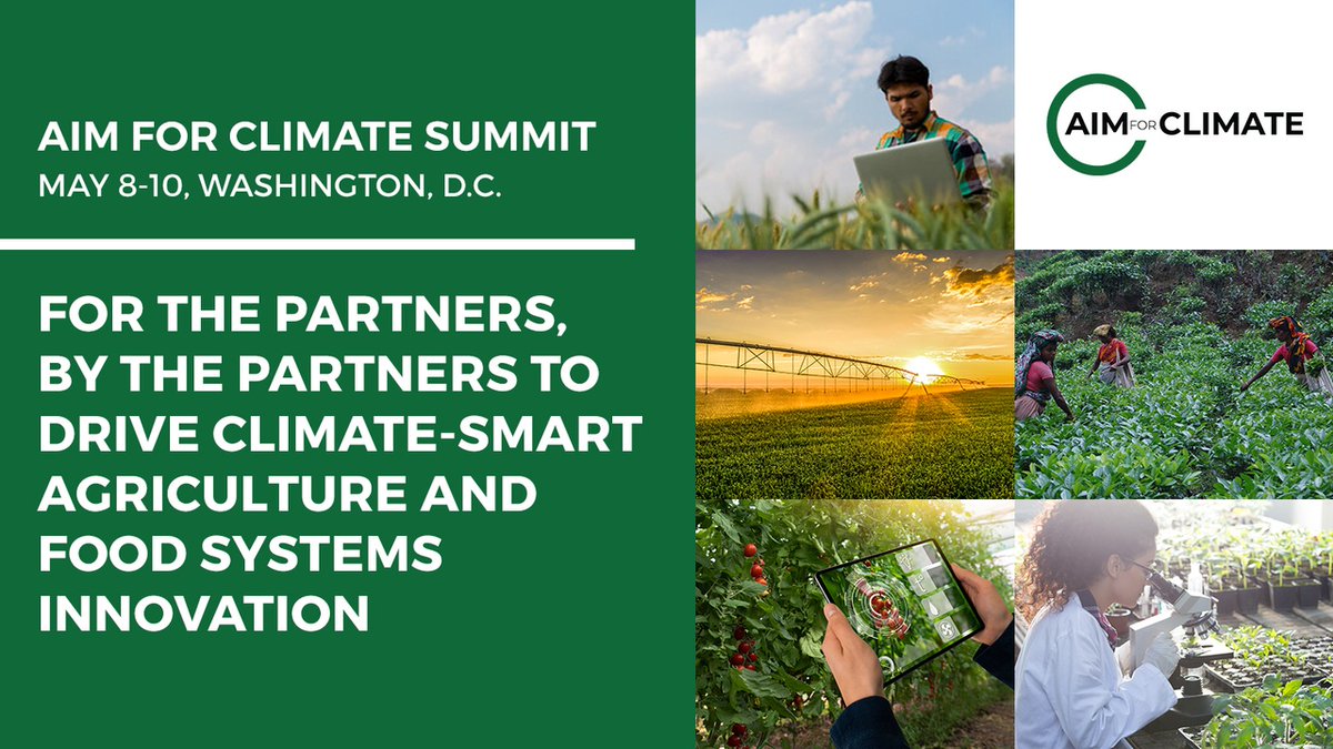 Sunnylands is proud to partner with the @AIMforClimate Summit this week in Washington DC! We will leverage our convening expertise to promote investment and innovations in #ClimateSmartAg and #FoodSystems. Learn more about the #AIM4CSummit here 🙌: bit.ly/42A31vw