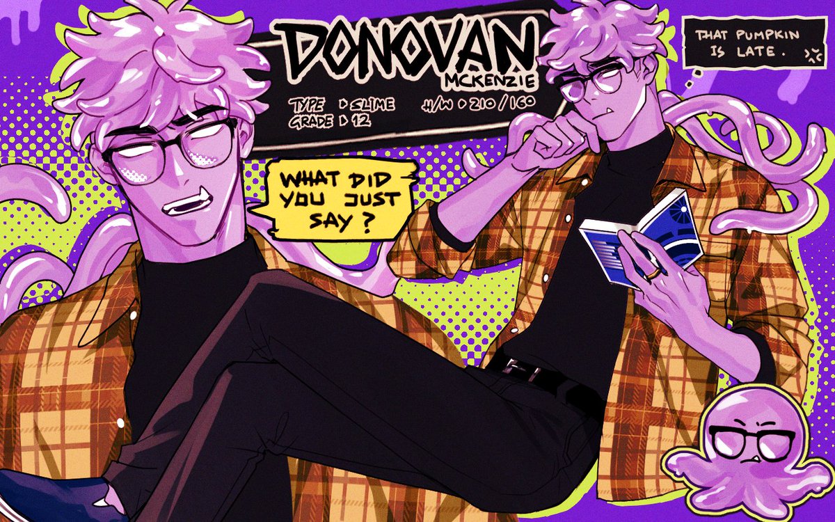 donovan_mpc4's tweet photo. 🐙Donovan Mckenzie 👾
🔖Grade 12 | Slime | H/W : 210/160
doc : https://t.co/0QFKGuYjiG 

[มาต่อจาก ss3 แต่ก็ไม่ค่อยแอคทีฟเหมือนเดิมค่ะ5555 ถ้าสะดวกอาจจะโผล่มาหย่อนภาพตามอีเว้นท์บ้าง]

Donovan “…” or .../action
ผปค (…) ,  […]
#MPC #mpc_commu https://t.co/NlmhMU3LuC