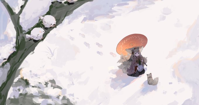 「雪だるま 木」のTwitter画像/イラスト(新着)｜2ページ目