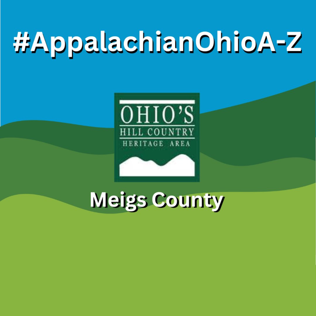 OHCHA1's tweet photo. This week, #OHCHA's #AppalachianOhioA-Z stops in #Meigs County, named for Return J. Meigs Jr., the state's 4th Governor. Meigs is home to the annual Pomeroy Sternwheel Regatta in September. What are YOUR favorite spots/events in Meigs County?
#History #Culture #Heritage #Nature https://t.co/3YIhiVf8cX