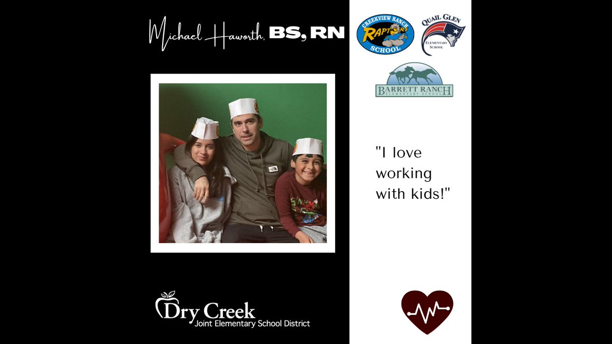 It’s Nat'l Nurses Week from May 6-12, & Dry Creek would like to spotlight our amazing School Nurses and LVNs! We appreciate all the work you do & give thanks to every one of you! Each day this week, we will introduce you to our amazing Health Staff! #DCJESDPROUD #NurseWeek