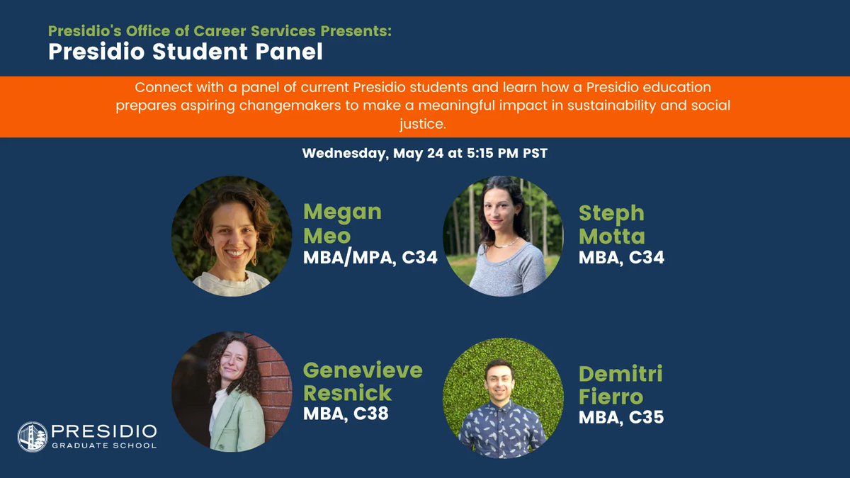 Presidio Graduate School tweet media