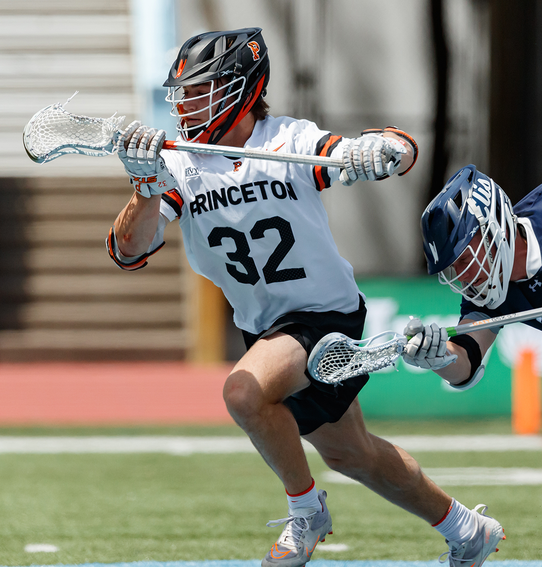 Andrew McMeekin won 26 of 50 face-offs with 18 ground balls in two games, including winning the draw with 13 seconds to go against Penn after the Quakers made it a one-goal game, to earn his spot on the All-Tournament team.