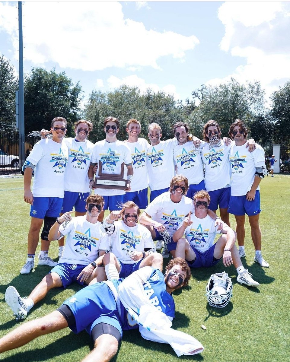 CWCJCHSLACROSSE's tweet photo. Congratulations to Ben Kopen ('20) and his Rollins teammates for winning the SSC Championship and qualifying for the NCAA tournament! #AlwaysAChief @CWCJCHSCHIEFS https://t.co/ThXAmCGcxs