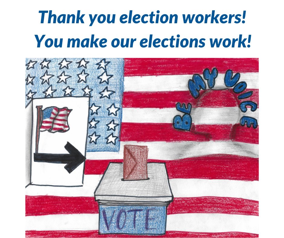 Thank you Comal &amp; Guadalupe County election workers!  Find links to the results at lwvcomal.org/voting and watch for confirmation of a runoff for New Braunfels City Councilmember, Dist. 6.  Image by Greysen Taylor, Danville Middle School