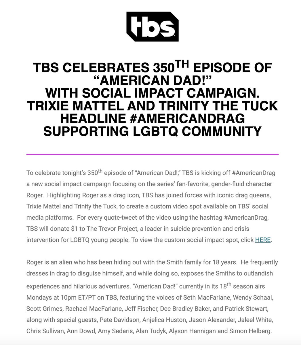 In case you needed another reason to love #AmericanDad. #AmericanDrag