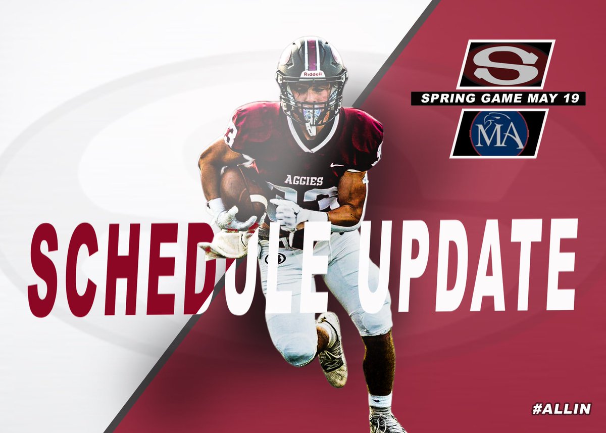 🚨SCHEDULE UPDATE🚨

We will now play <a href="/MAEagles/">The Montgomery Academy</a> in the spring game. #ALLIN