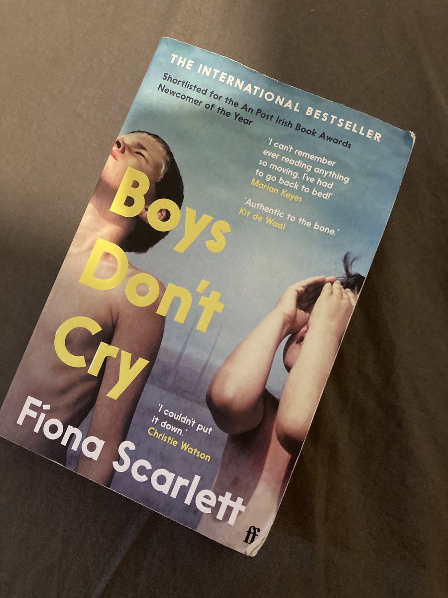 NiniWardy's tweet photo. I read this in two hours. The tears flowed at the end. It’s the most beautiful book and you’ll be thinking about Finn &amp; Joe for a long time after. @Scarlett_for_ya you’re amazing. https://t.co/WzQ8plc6qX