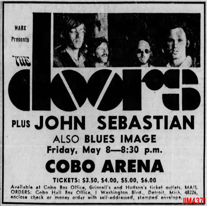 JohnDensmore's tweet photo. #OnThisDay in music, 1970 βοΈ
(Photo scan credit: https://t.co/62zxSYmH8V)
#JohnDensmore #TheDoors #60s #JohnSebastian #ConcertPosters #BluesImage https://t.co/3AlS7PhHEI