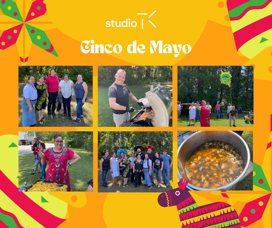 Studio TK enjoyed some food, fun and games last week celebrating Cinco de Mayo! 🌮🇲🇽

#studiotk #cincodemayo #cincocelebration