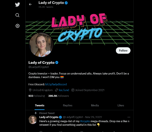 alphacrypto994's tweet photo. A Comprehensive Crypto Mega-List
1/10: Are you looking for an extensive collection of crypto-related threads? Check out @LadyofCrypto1's growing mega-list! With plenty of informative and helpful insights, it's a must-read for anyone interested in the world of cryptocurrency. https://t.co/wxkfKr20n7
