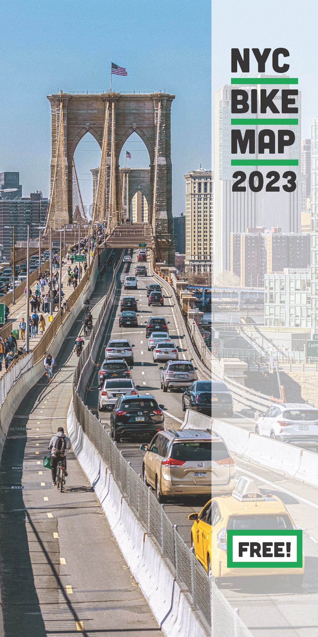 NYC DOT on Twitter "The 2023 NYC Bike Map 🚴 is now available online