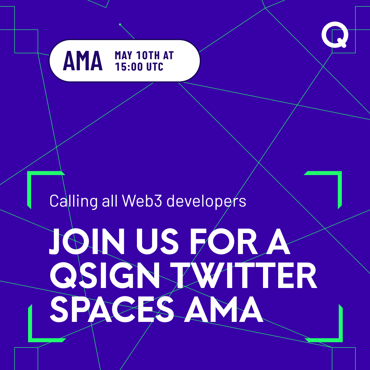 OpenCustody's tweet photo. Curious about #Qsign?🤔

Mark your calendars for a special AMA this Wednesday, May 10th, at 15:00 UTC, featuring Qredo's @benjaminjwhitby, @martin__Q, and @VenimirPetkov. 

They'll be answering all your burning #Qsign questions about our revolutionary interoperability tool🔥🔥

RSVP and submit your questions now using #QsignAMA👇

https://t.co/nomVJU75Am