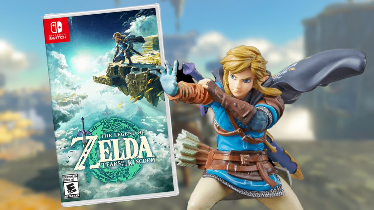 💫 The Legend of Zelda Giveaway 💫 

For a chance to win a copy of Tears of the Kingdom:

- RT &amp; Like
- follow us

That’s it! We’ll be doing a play stream on release day this Friday. Good luck everyone! 😎