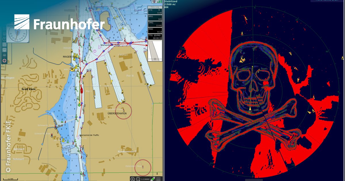 #Cyberattacken machen vor Schiffen nicht Halt! Daher errichtet die Forschungsgruppe »Maritime Cyber Security« des @Fraunhofer_FKIE & @FraunhoferCML ein Sicherheitslabor, in dem Cyberangriffe auf Schiffen simuliert, erkannt & abgewehrt werden können: fraunhofer.de/de/presse/pres…