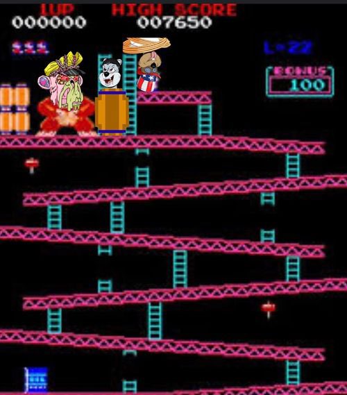 Mutant Mal has captured one of our Tribe. 👀
#Normies who wish to rescue him must Like, Retweet, and Comment with a pic of your Quokka. #Minions who want to be rolled at the Normies in barrels do the same.  #DonkeyKong #NFTs #NFT #CommunityGames #Web3 #TribeQuokka #RivalNFTs