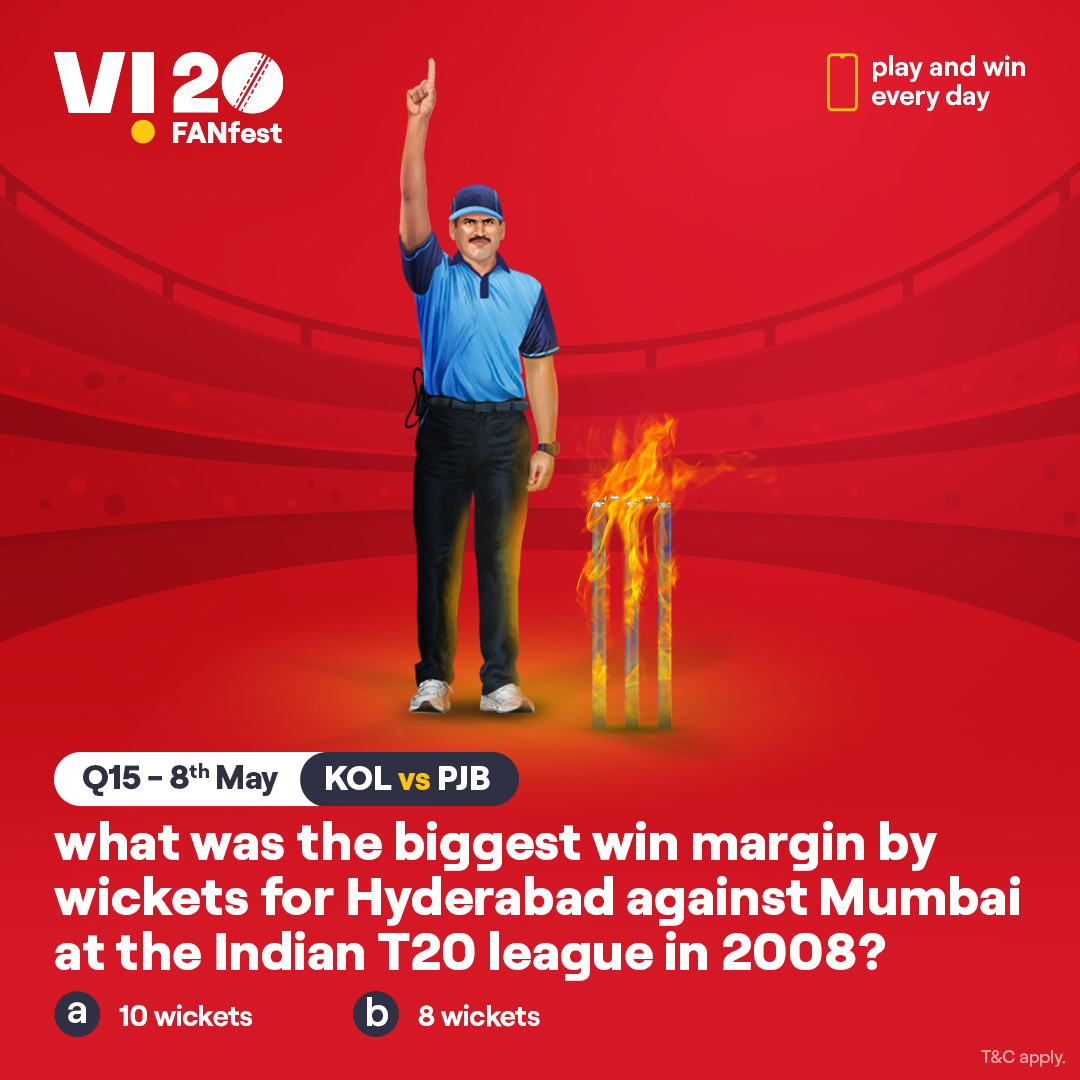 ViCustomerCare's tweet photo. Here’s your chance to win the hottest prizes. Comment #Vi20FANFest with the right answer to all the questions today and stand a chance to win big – a📱every day. The one who gets the most questions right this season will get 2 tickets to the finale. #ContestAlert #Cricket https://t.co/PHPqUUJUeo