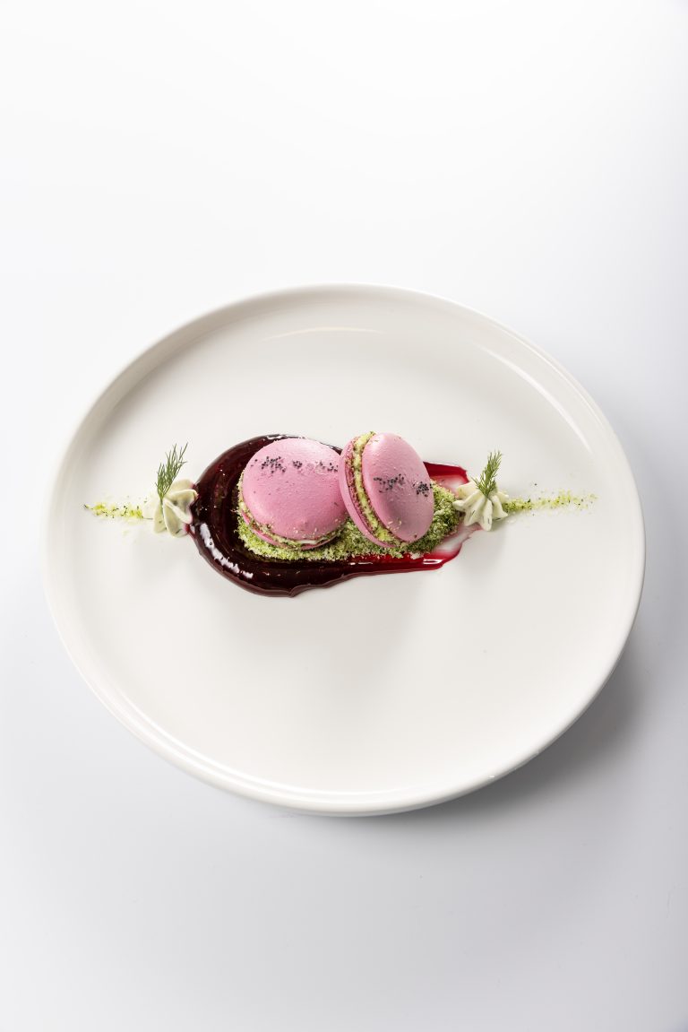 Dishes from finalists of the <a href="/IWFSGlobal/">IWFS Global</a> Vegetarian Chef Competition  sponsored by the Vegetarian Society Cookery School. Take a look at Melissa Skurova's Beetroot Arancini and Sabah Shah's Beetroot and Goat Cheese Macarons   @LeedsCityCollege  iwfsvegetarianchef.com