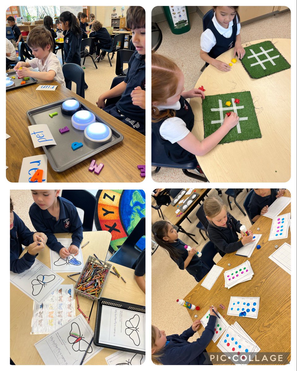 We continue to explore bugs and butterflies as well as working on our letter sounds and 10 frames❤️👏🏻