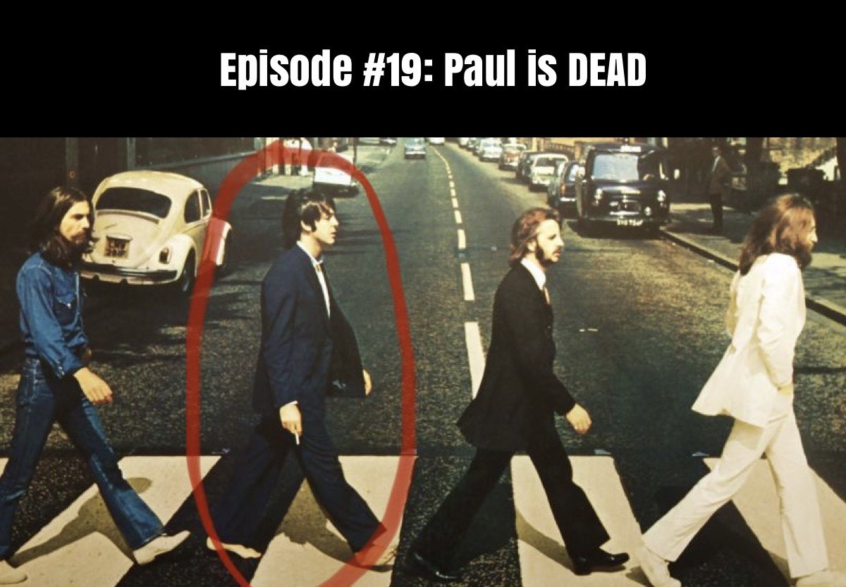 wktrspod's tweet photo. Could it be that Paul McCartney actually died in 1966 and was replaced.  But replaced by who?  A look a like?  A robot? Perhaps “Paul McCartney’s” entire career has just been a big weekend at Bernie’s scenario?  

https://t.co/8Rjt25qtms https://t.co/pnj1K0L1uR