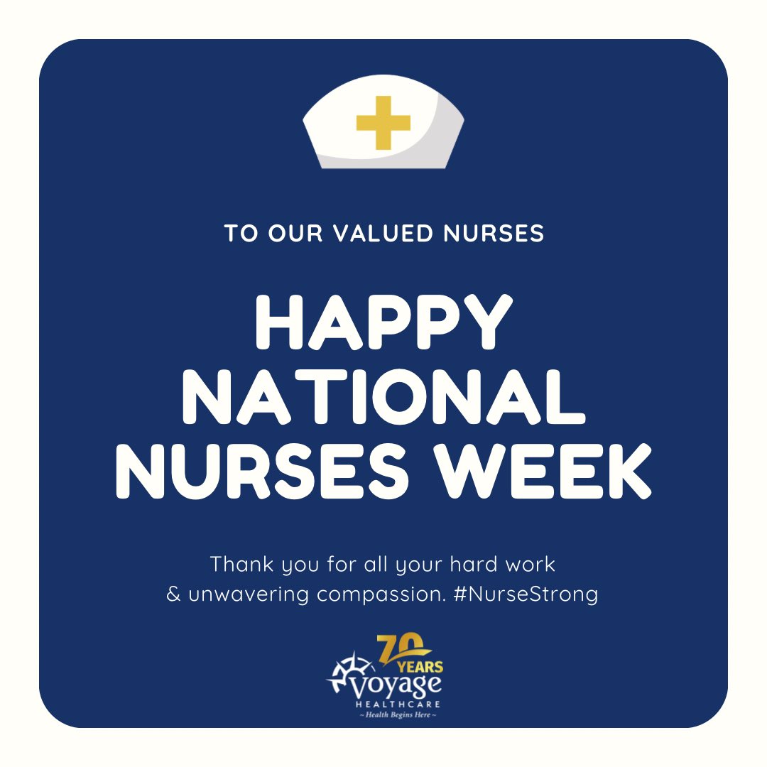 Huge shoutout to our nurses - we are grateful for your passion and tireless work supporting & caring for our patients. Thank you! 👏 #nursestrong