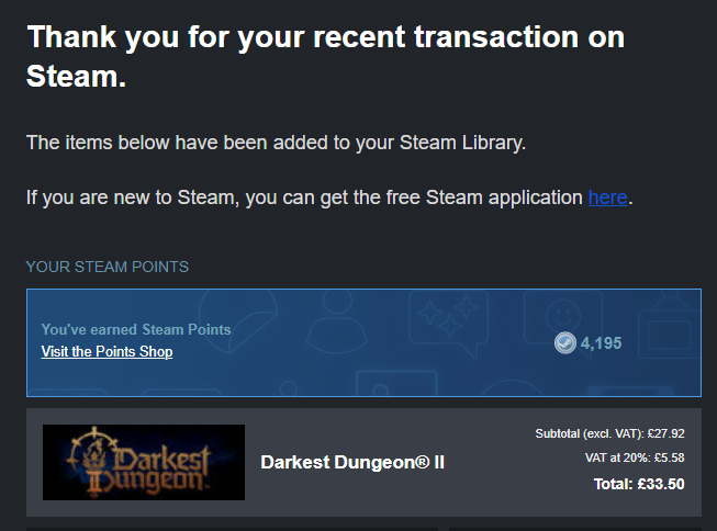 krayvenofficial's tweet photo. Aaaaand DONE!! 🤘😈 #DarkestDungeon2 is being installed right now

It has been a long, long time since I did a 'Day 1' purchase, but #DarkestDungeon was such a gem.

I cannot wait to stream this 😁

#NewGame #DayOnePurchase https://t.co/hXSOGPXxY3