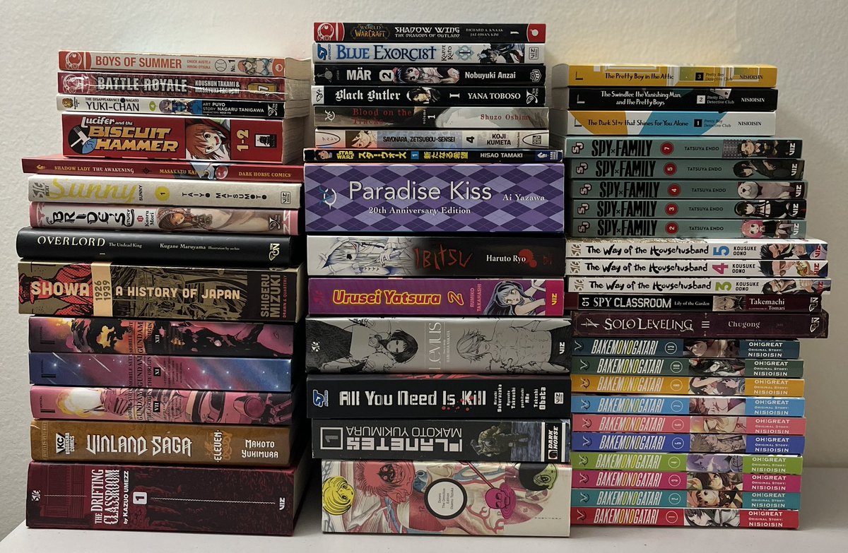 Inspirashazaki on Twitter "🚨Manga for Sale (US only)🚨 Moving in a few
