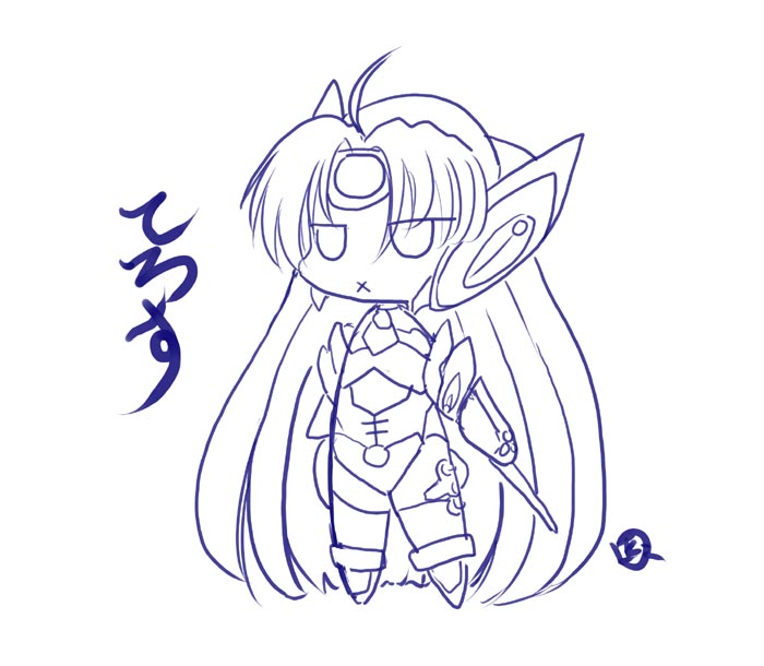 「#ロボ娘なんでも投稿祭  ラフいのしかないw」|こしがやたつみのイラスト