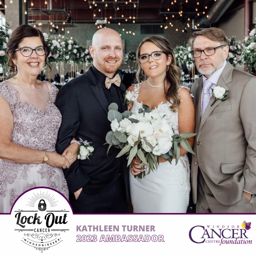 Meet 2023 Lock Out Cancer Ambassador, Kathleen Turner. 
"To the medical and support staff at the Windsor Regional Cancer Centre, Without your dedication to your profession, there would be no light at the end of my tunnel." 
windsorcancerfoundation.org/2023-lock-out-…
#yqg #supportlocal #fundraising