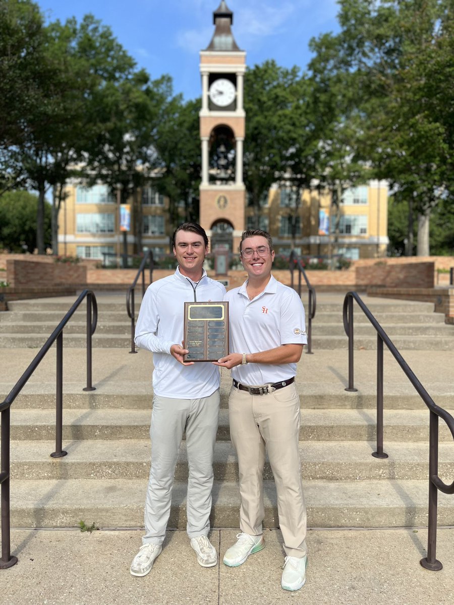 2022-2023 Match Play Winners! Trevor Roquemore individual and Christian Keto &amp; Dayton Hisel team. 👏🏼👏🏼👏🏼