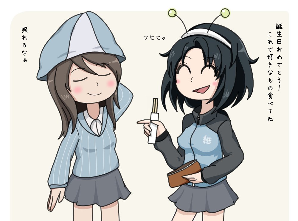 ミカ(ガルパン) 「ミカの誕生日(2017 vs 2021 vs 2022)どんどん豪華になっている」|えむけーのイラスト