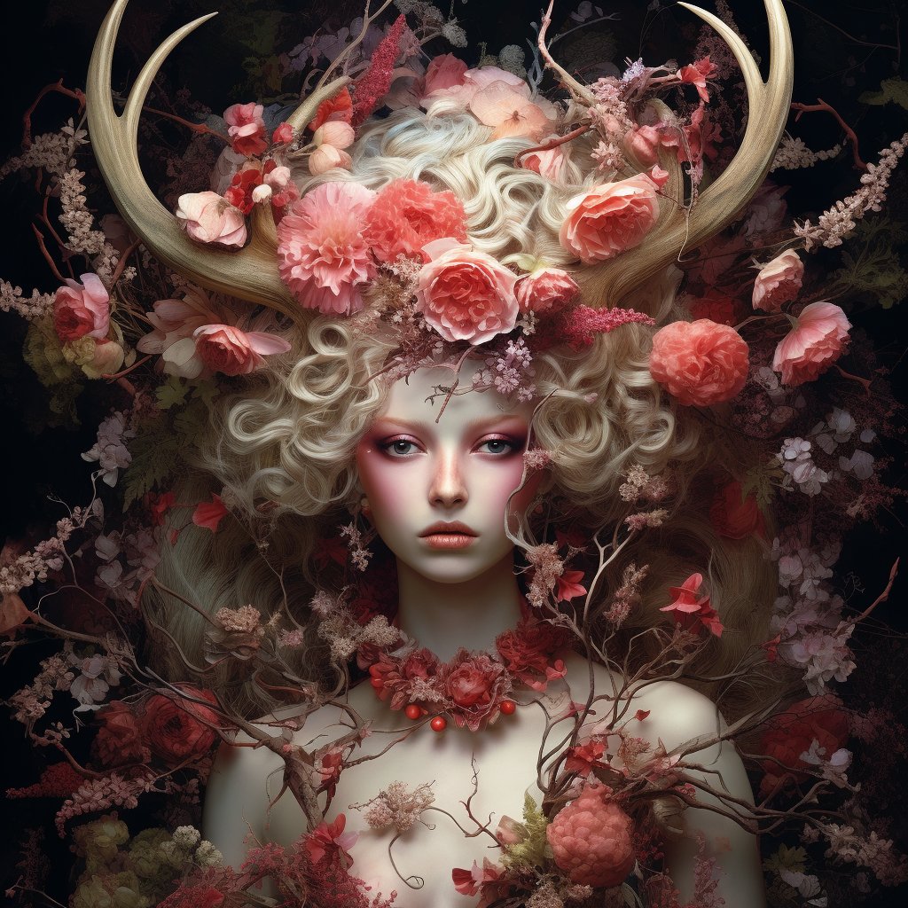 AndroBunn's tweet photo. So I tried out my Flower Folk prompt on #midjourney 
Thoughts? #AIart #AIArtCommuity #flowerfolk https://t.co/CjiKfq2kQR