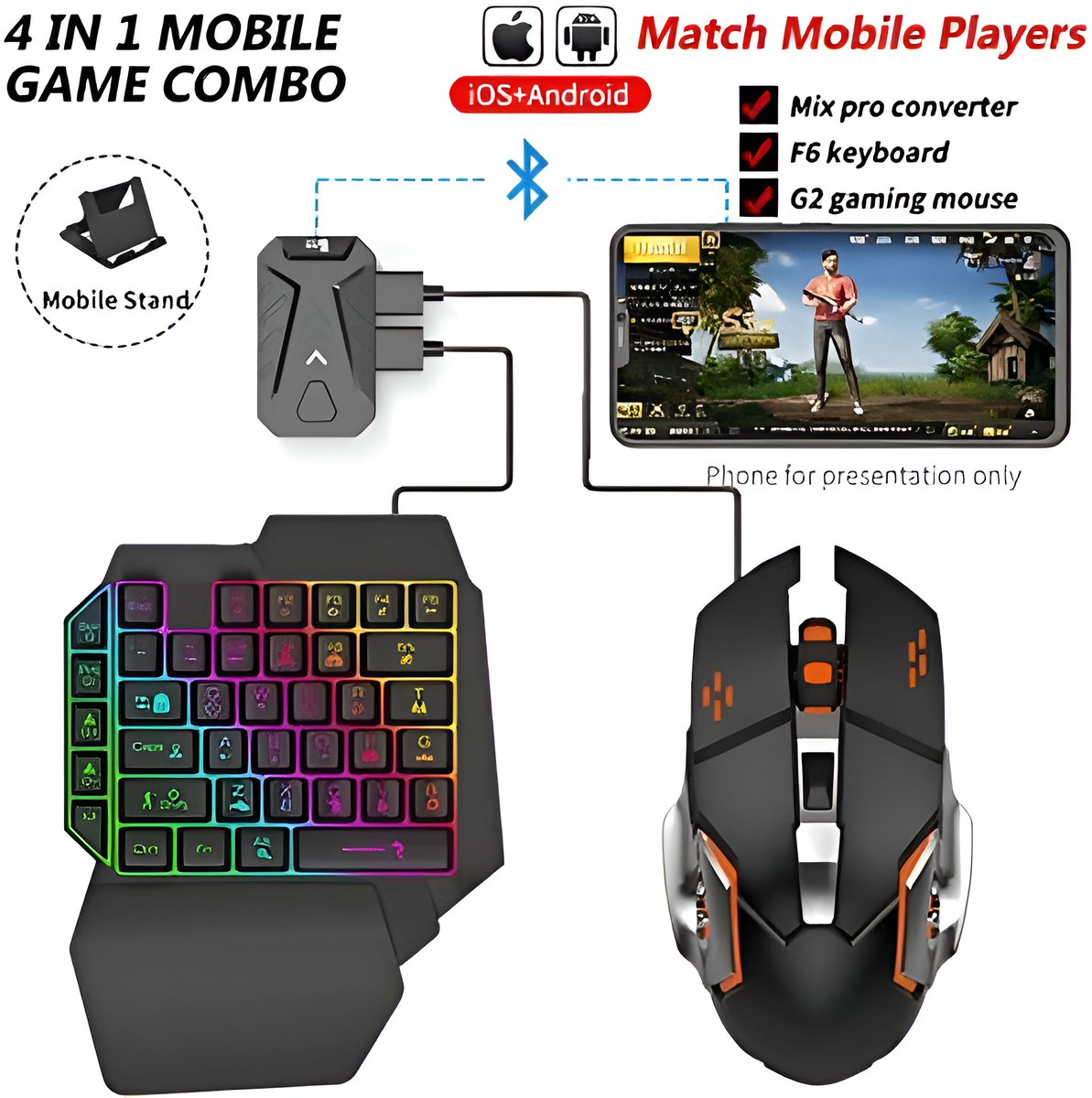 Tapper_Ansari's tweet image. 🎮📱💻 JHT Rainbow Backlit One-Handed Gaming Keyboard &amp;amp; Mouse Combo! 🌈⌨️ Perfect for Gaming &amp;amp; Work on Laptop or PC &amp;amp; Mobile 👨‍💻🔌 #Gamingproducts #Electronics #Fraid #Ad #Rgblights @Tapper_Ansari

Click the below link to purchase 👇 😉 
amzn.to/42dBHCt
The Amazon link