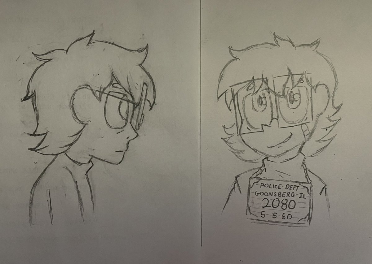 WayWillis's tweet image. I’m crying that I can now successfully draw a side profile