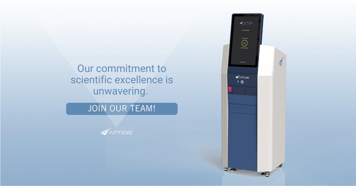 Are you ready to help us plan and build infrastructure to deploy and manage predictive models within clinical environments? Join an innovative company that values its employees, we’ve got positions open: artidis.com/careers/

#Oncology #ClinicalTrials #MechanicalBiomarker