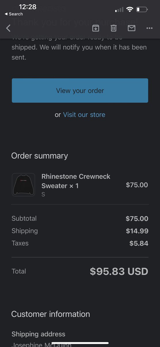 jomcquin's tweet photo. @nothingnowhere Quickest purchase I've ever made https://t.co/mm0uwX9EHN