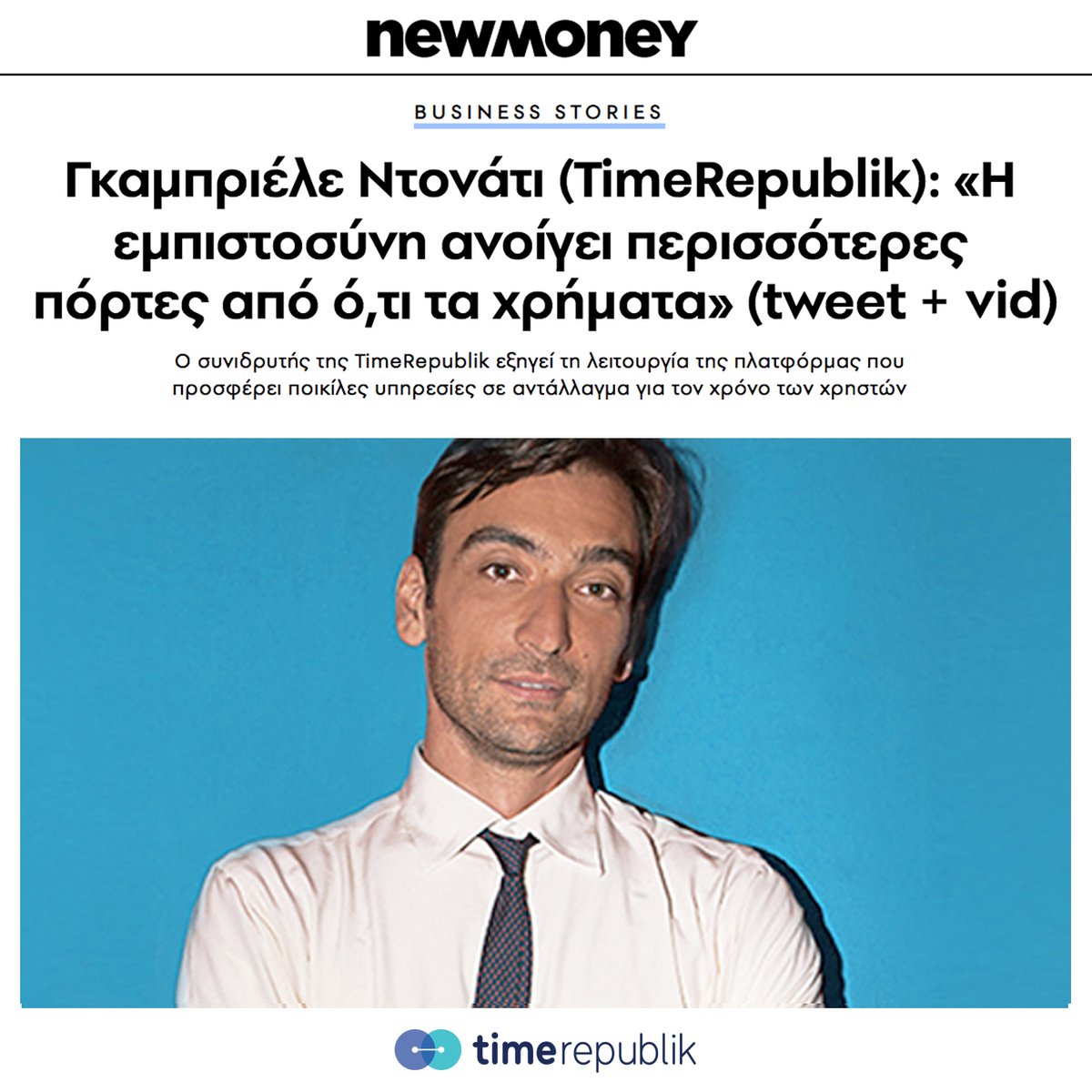 Read about #timerepublik on #newmoney.gr News today:

newmoney.gr/roh/palmos-oik…

#timerepublik #timecoins #trust
