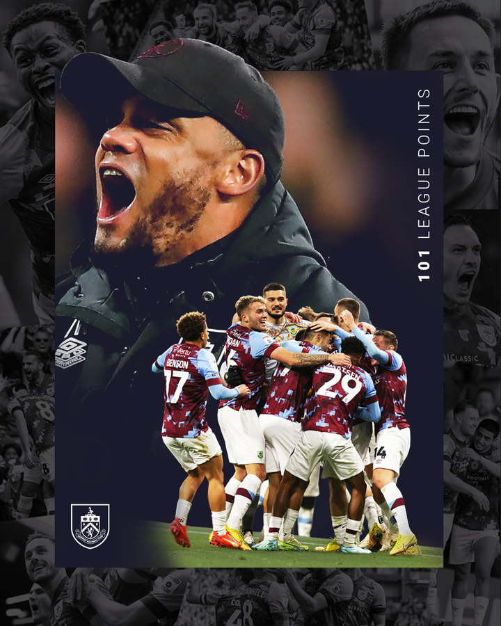 Burnley FC tweet media