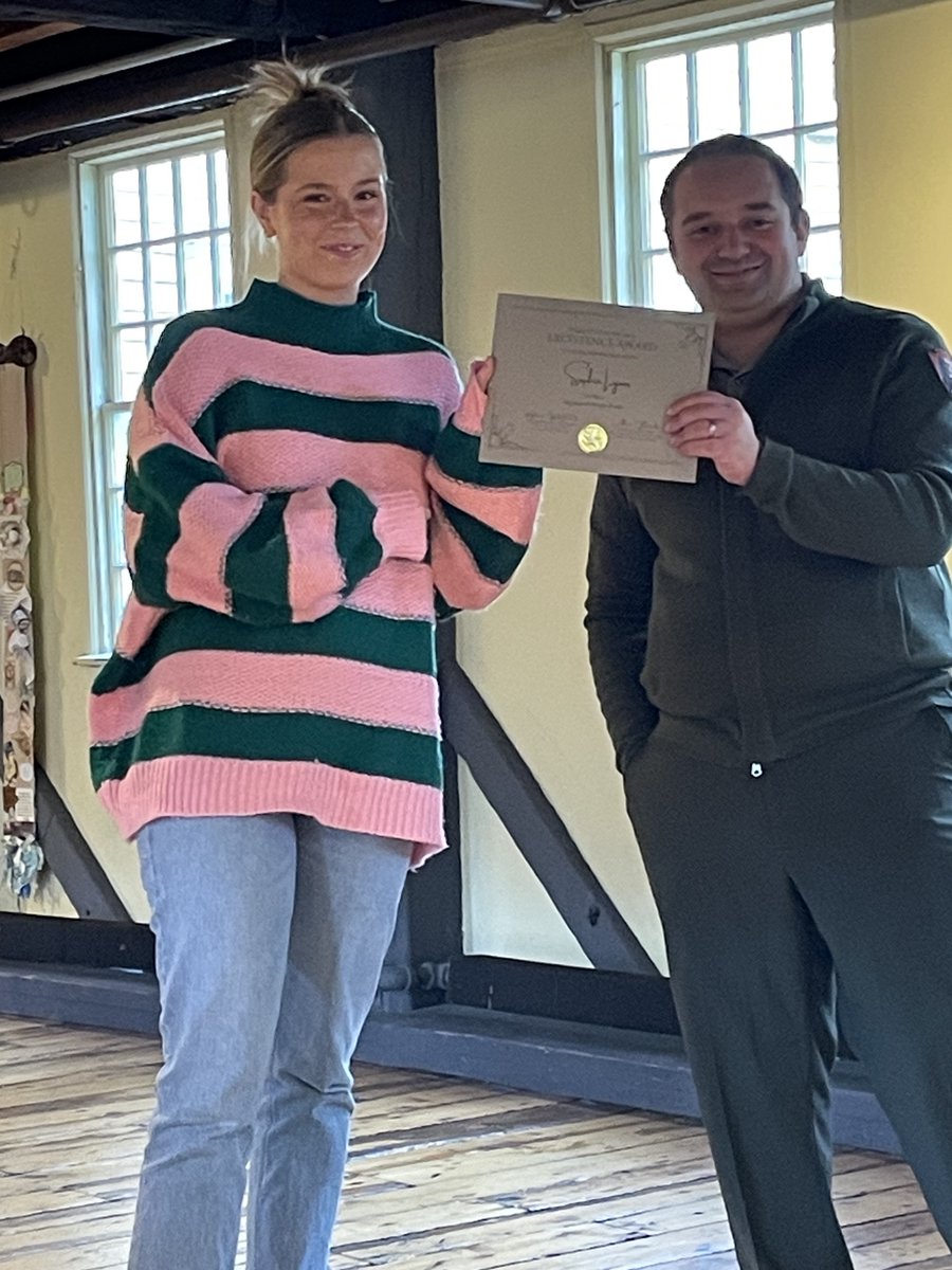 ParkedAtHome's tweet photo. On Tuesday, May 2 @HarringtonURI students were honored for their contributions to the 2023 #parkedathome program. Congratulations to the @BlackstoneNPS award winners in digital writing and design! We're already looking forward to 2024 🏞️ https://t.co/S6fw6m5sw4