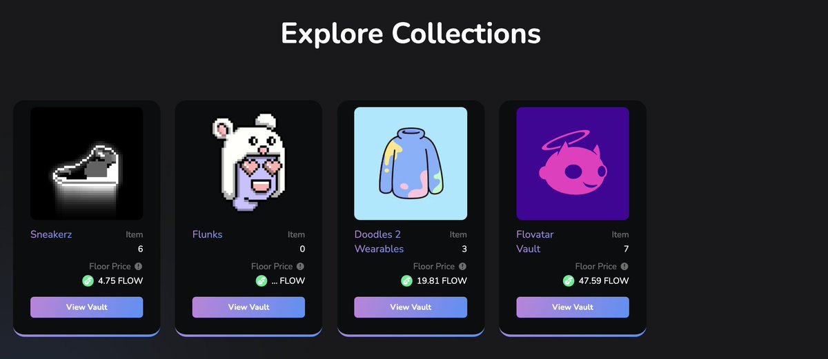 starvaultsFlow's tweet photo. 🌞GM, HAPPY MONDAY! 
🥳We have four vaults now!
#Starvaults #NFT #FLOW #defi #nfttrader #NFTCommuinity @flow_blockchain https://t.co/4PXSq7Tzal