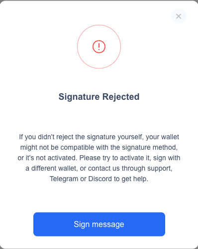 explore_robbie's tweet photo. I'm trying to sign this message by a smart contract wallet using EIP-1271 but the signature got rejected, I also had such problem by using other smart contract wallets. Could you tell me the validation mechanism of the API "/users/sign_for_access/:address"? @paraswap https://t.co/ybqx9jzCIG