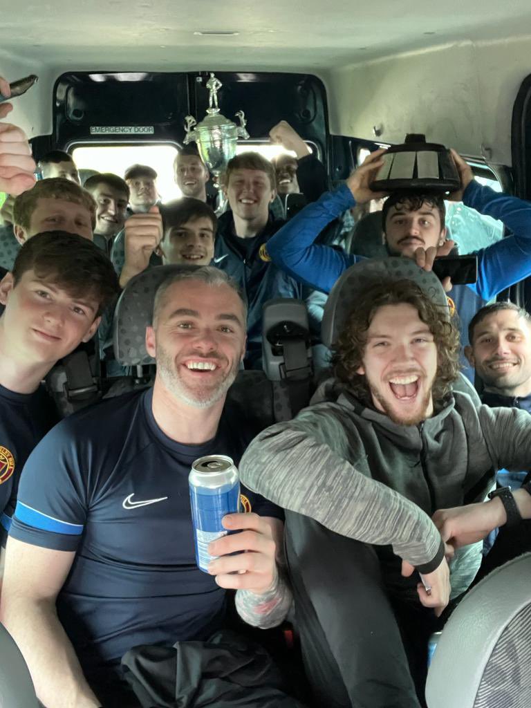 Back to back to back!!! These lads are fucking special! Another <a href="/WestCheshireLge/">Go2Day West Cheshire League</a> Pyke Cup Win as our lads beat champions @MerseyRoyal1st 2-0 thanks to goals from <a href="/CalebJones45/">Caleb</a> and <a href="/TomMc8/">Tom Mc</a>. Can’t give a MOM today, all brilliant! Time for a party! #oneclub