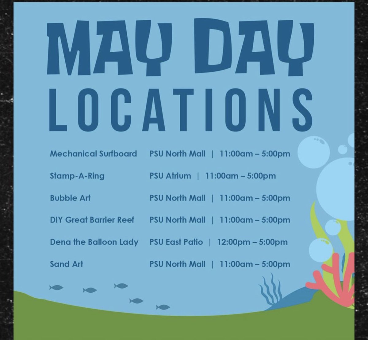 May Day is THIS Wednesday and your guide to fun is here!!!