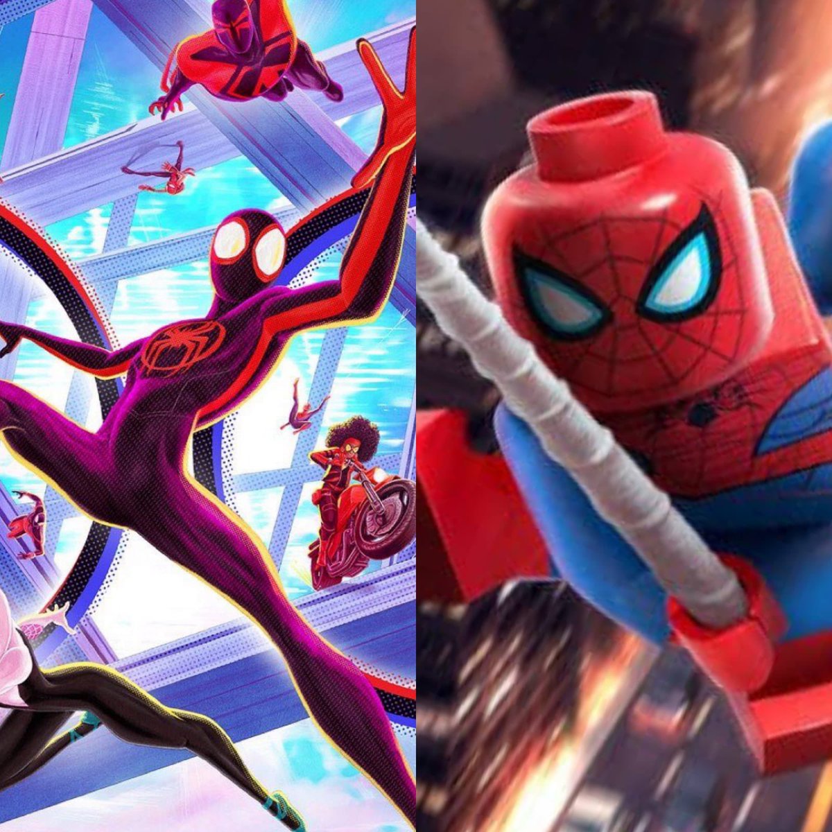 ¡UN UNIVERSO LEGO! 🙌 #JakeJohnson, actor que da voz a #PeterBParker en #SpiderManAcrossTheSpiderVerse, adelantó que veremos un universo arácnido #LEGO en la nueva aventura multiversal animada de #MilesMorales 🕷️