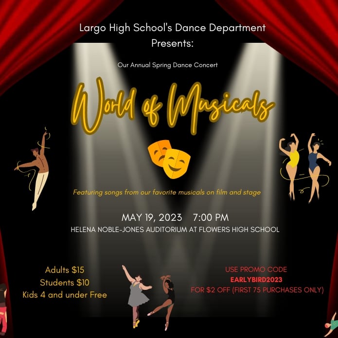 We are TWO WEEKS away from out spring dance concert! Get your tickets now! onthestage.tickets/show/largo-hig…