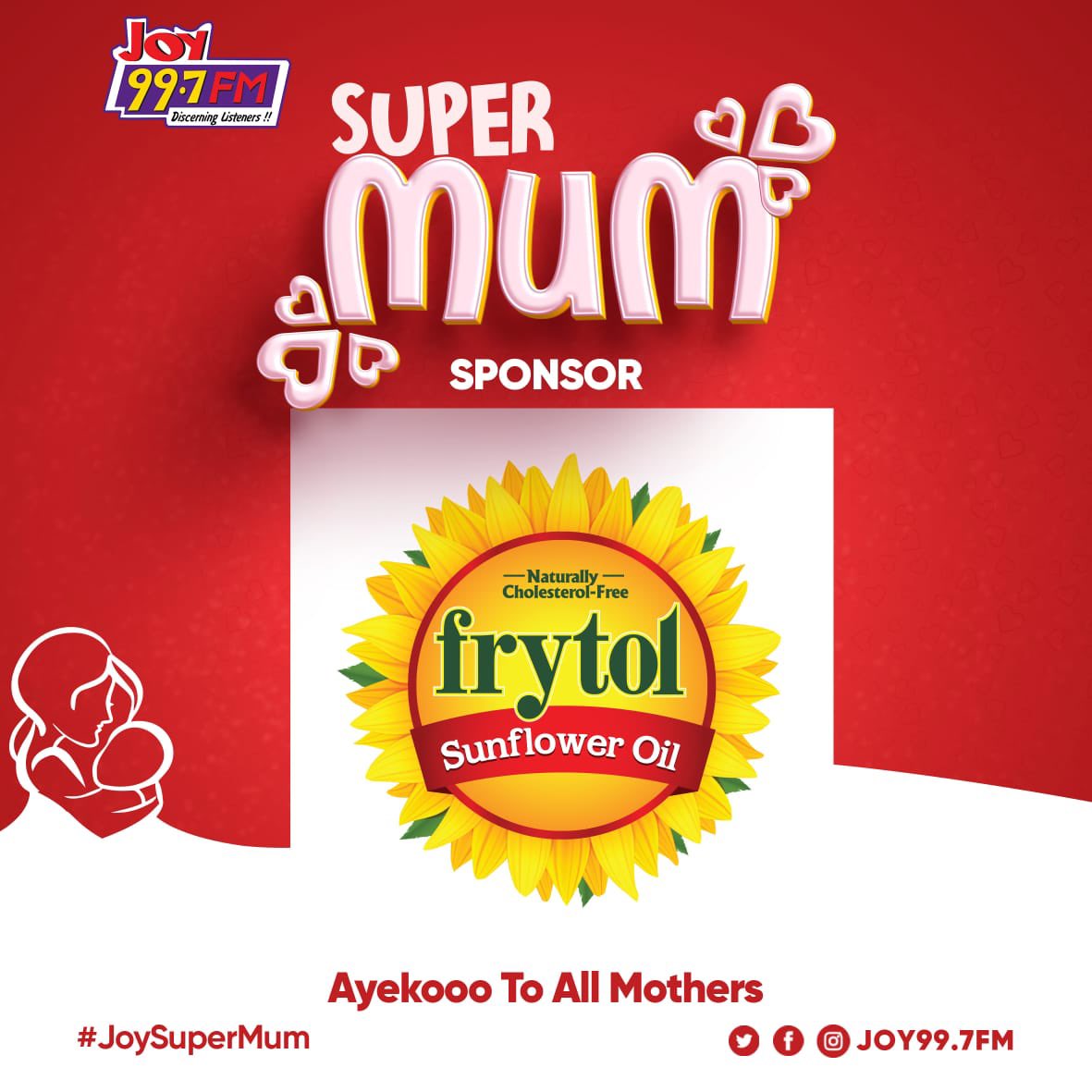 Joy997FM's tweet photo. With full support from our sponsors. #woodinfashion
#leshfortune
#frytol
#sonotech https://t.co/UxeryhPRU3