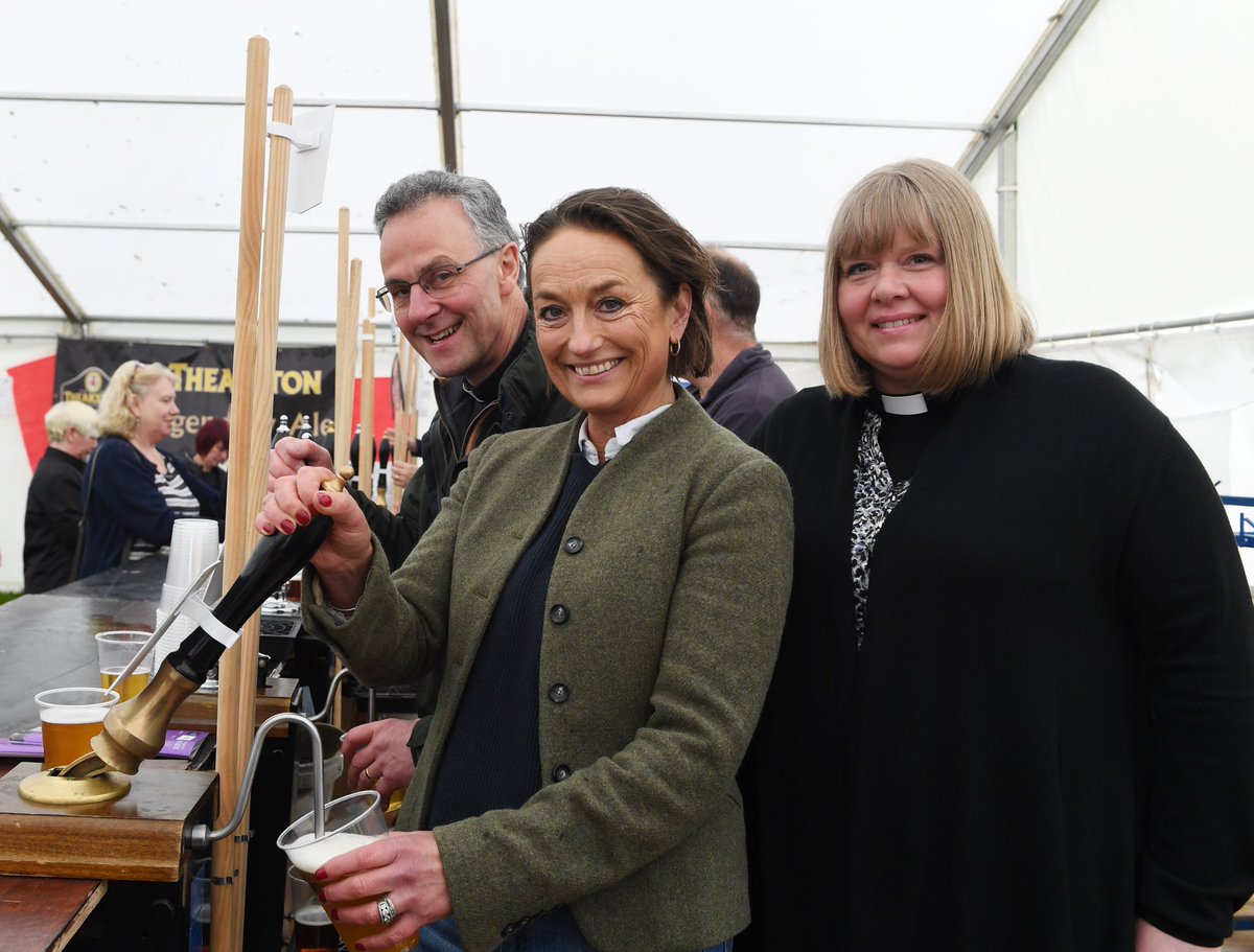 Ripon Beer Festival showcasing Ripon volunteering hub. Huge thank you to all volunteers helping make this a success
