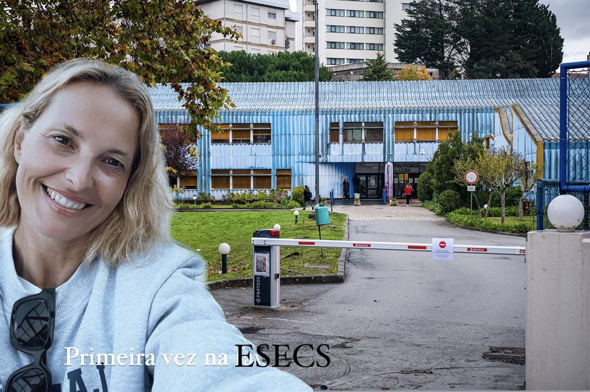 primeira visita da cristina à esecs 😍